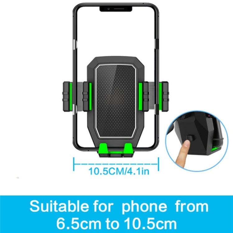 D04 Wth 2 Coffee Cup Car Cup Holder Adjustable Rotating Cell Phone Car Mount Holder(Grey)