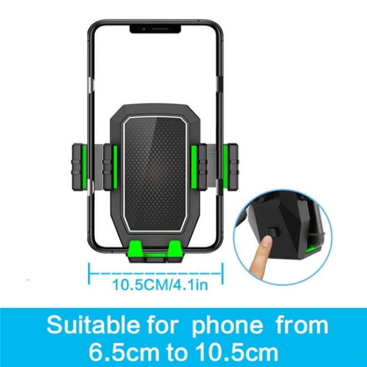 D08 With Adjustable Snack Cup Cup Holder Phone Mount For Car Phone Clamping Mount Holder(Grey)