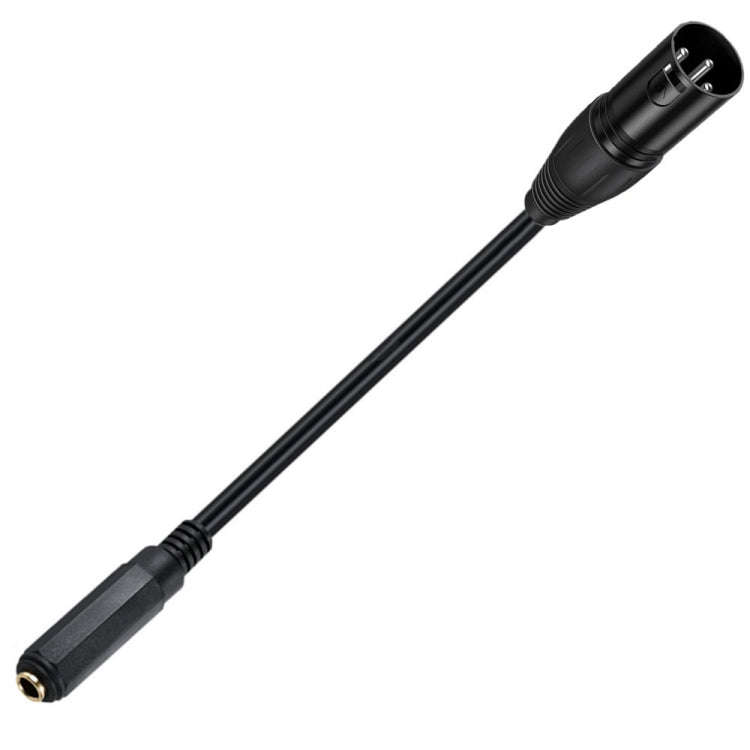 6.35mm Female to XLR Male JUNSUNMAY Speaker Audio Amplifier Connection Cable, Length: 50cm