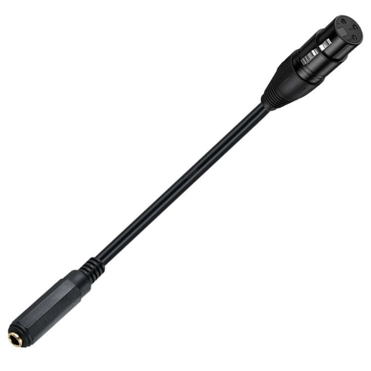 6.35mm Female to XLR Female JUNSUNMAY Speaker Audio Amplifier Connection Cable, Length: 50cm