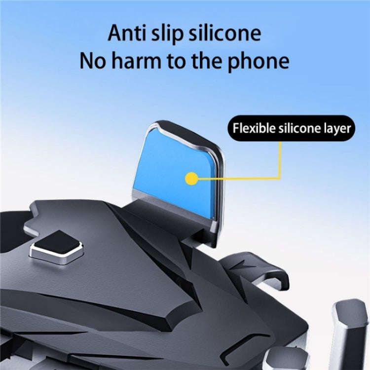 D39+105 With Air Vent Clip Suction Cup Base Telescopic Arm Automatic Clamp Car Phone Holder Bracket