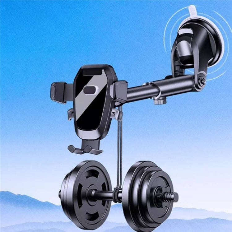 D-41+121+120 Multifunctional Telescopic Suction Cup Cell Phone Bracket