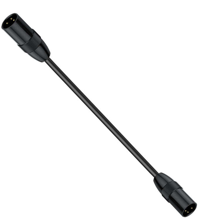 JUNSUNMAY XLR Male to Male Mic Cord 3 Pin Audio Cable Balanced Shielded Cable, Length:3m