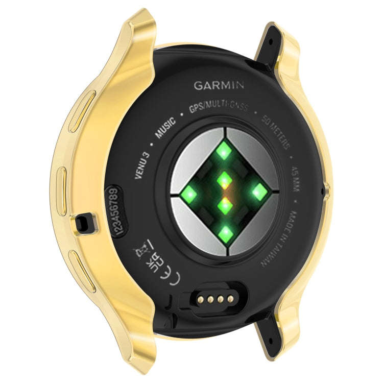 For Garmin Venu 3S TPU All-Inclusive Watch Protective Case(Transparent)