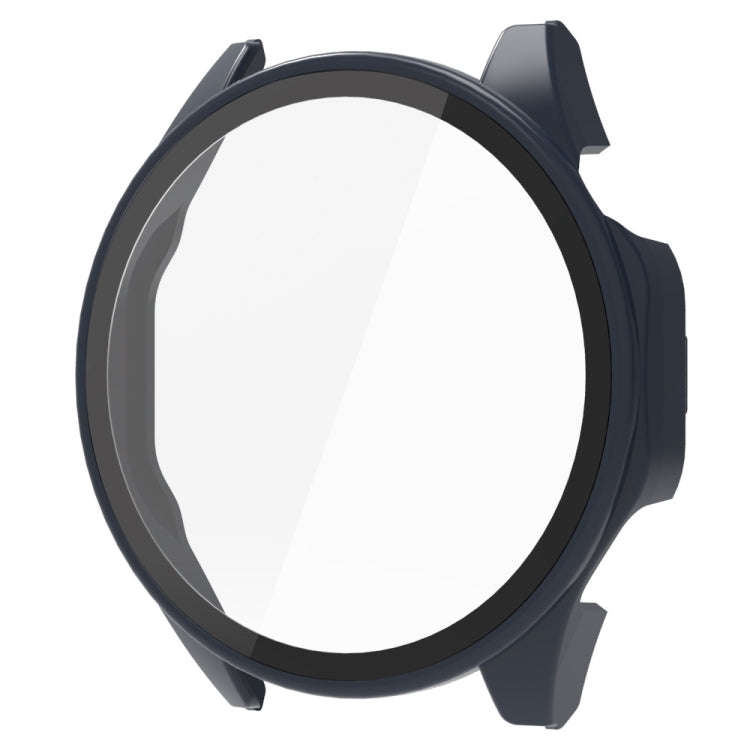 For Huawei Watch GT 4 46mm PC + Tempered Film Integrated Watch Protective Case(Blue)