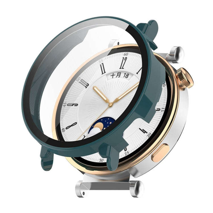 For Huawei Watch GT 4 46mm ENKAY Hat-Prince Full Coverage PC + Tempered Film Integrated Watch Pro...