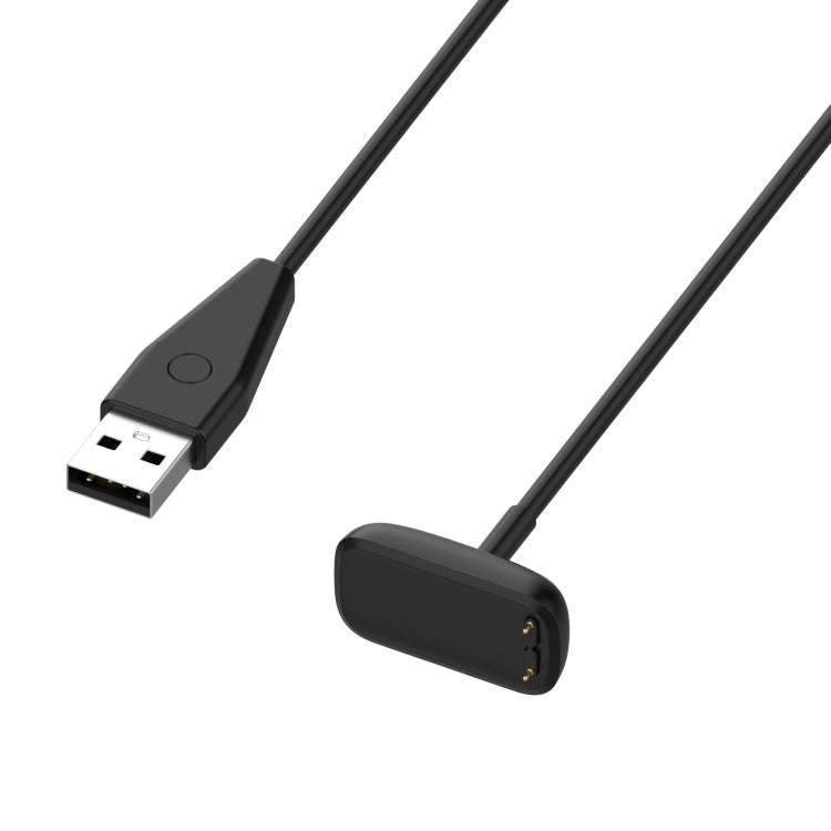 For Fitbit Charge 6 USB Port Smart Watch Charging Cable with Reset Key, Length:50cm