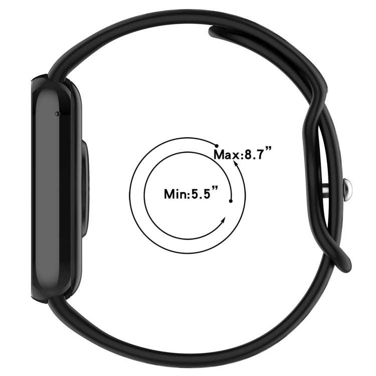 For Xiaomi Smart Band 9 Pro / 8 Pro Dual Color Butterfly Buckle Silicone Watch Band(Olive Green B...