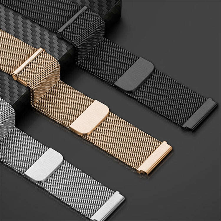 For Huawei Watch GT 4 41mm Milan Dual Mmagnetic Steel Mesh Watch Band(Gray)