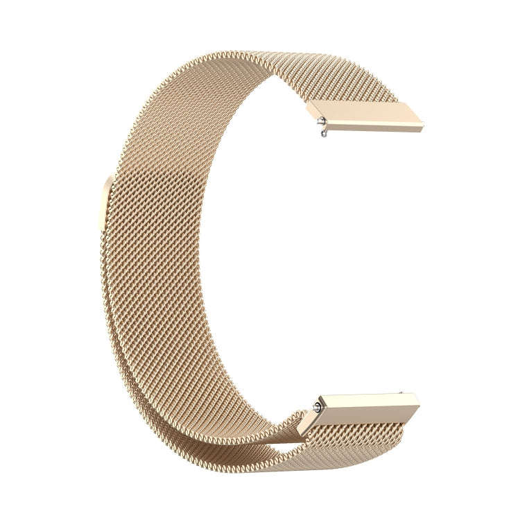 For Huawei Watch GT4 41mm Milan Magnetic Steel Mesh Watch Band(Champagne)