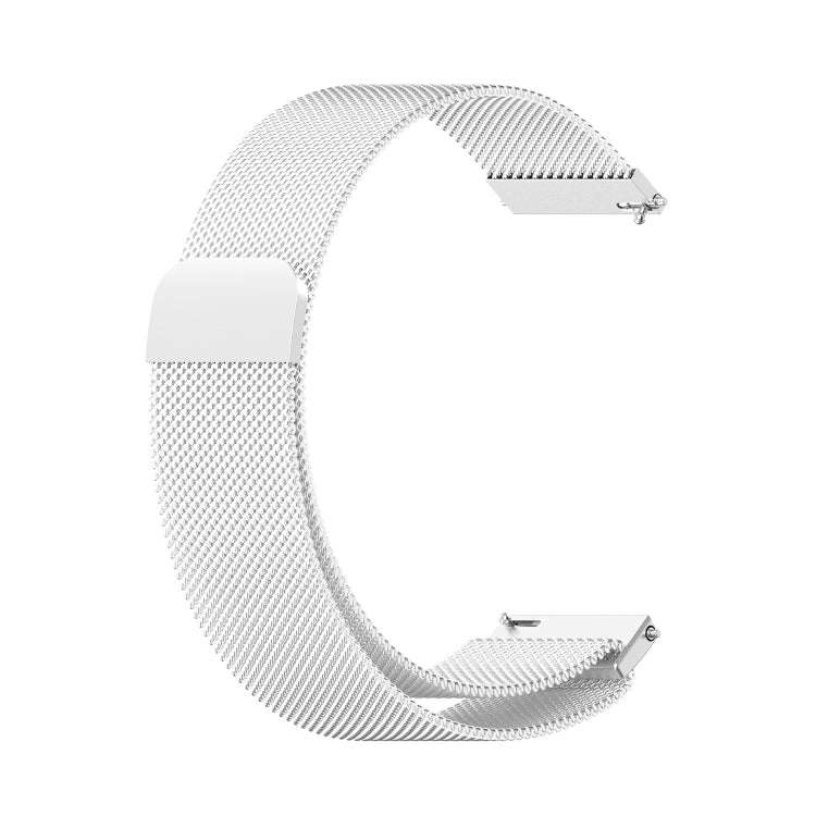 For Huawei Watch GT4 46mm Milan Magnetic Steel Mesh Watch Band(Silver)