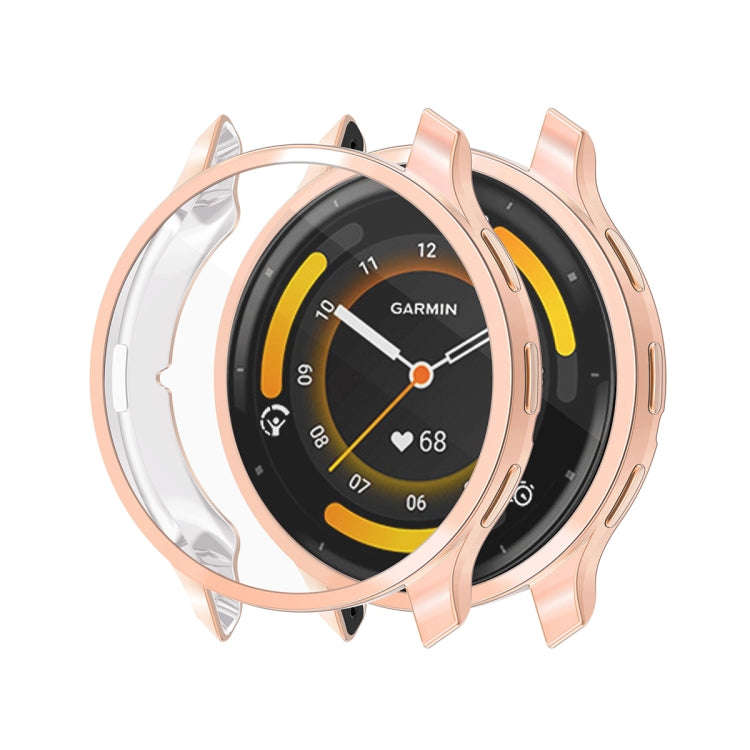 For Garmin Venu 3 ENKAY Hat-Prince Full Coverage Electroplated TPU Watch Case with Screen Protect...