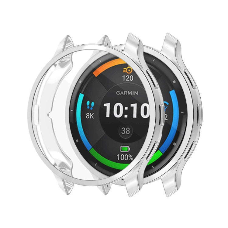 For Garmin Venu 3 ENKAY Hat-Prince Full Coverage Electroplated TPU Watch Case with Screen Protect...