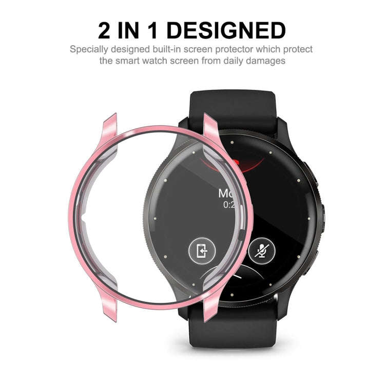 For Garmin Venu 3 ENKAY Hat-Prince Full Coverage Electroplated TPU Watch Case with Screen Protect...