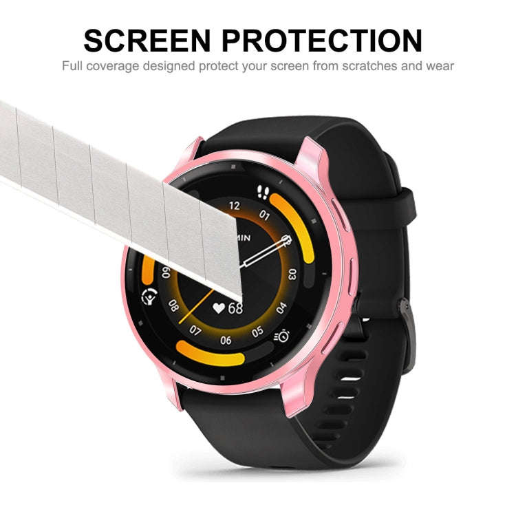 For Garmin Venu 3 ENKAY Hat-Prince Full Coverage Electroplated TPU Watch Case with Screen Protect...