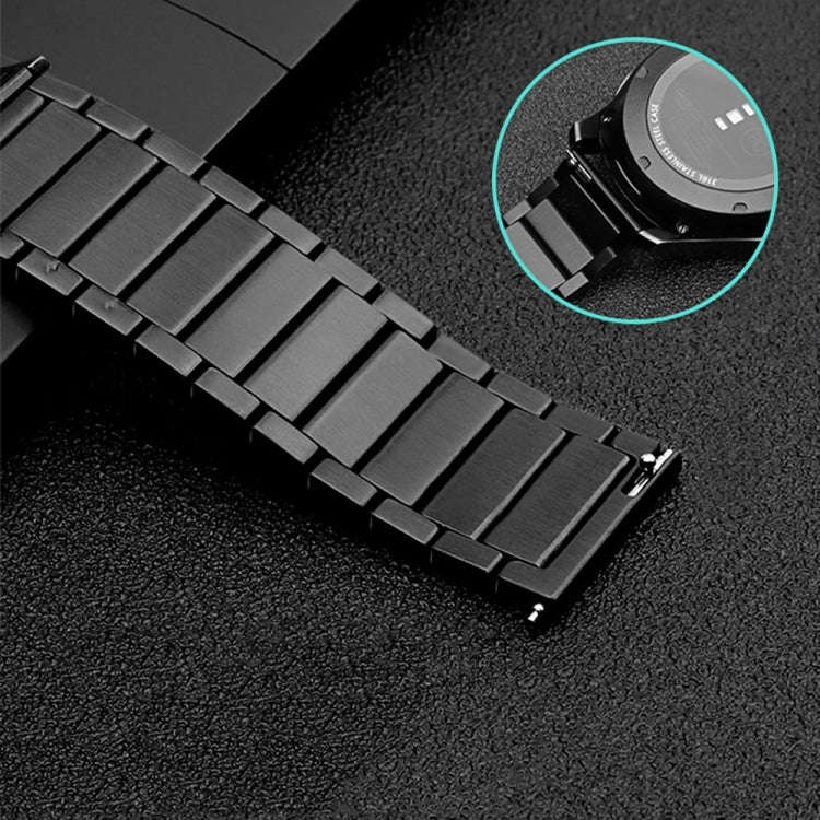 For Huawei Watch GT4 46mm One Bead Butterfly Buckle Stainless Steel Metal Watch Band(Gold)