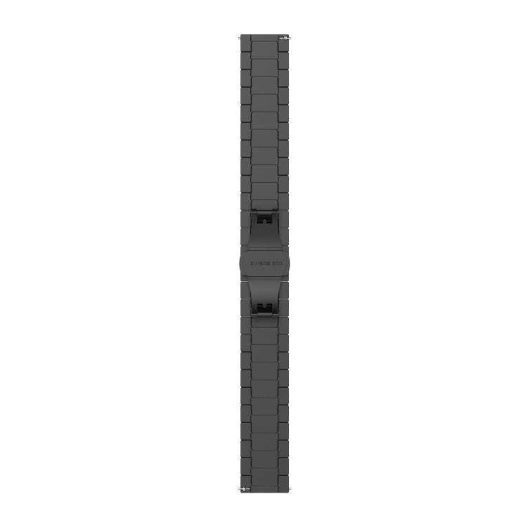 For Garmin Forerunner 255S Music / 255S One Bead Butterfly Buckle Stainless Steel Metal Watch Ban...