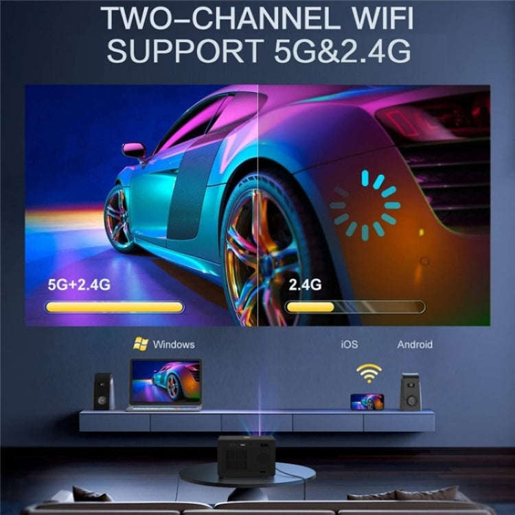 Y7 Portable HD Projector Media Player(AU Plug)
