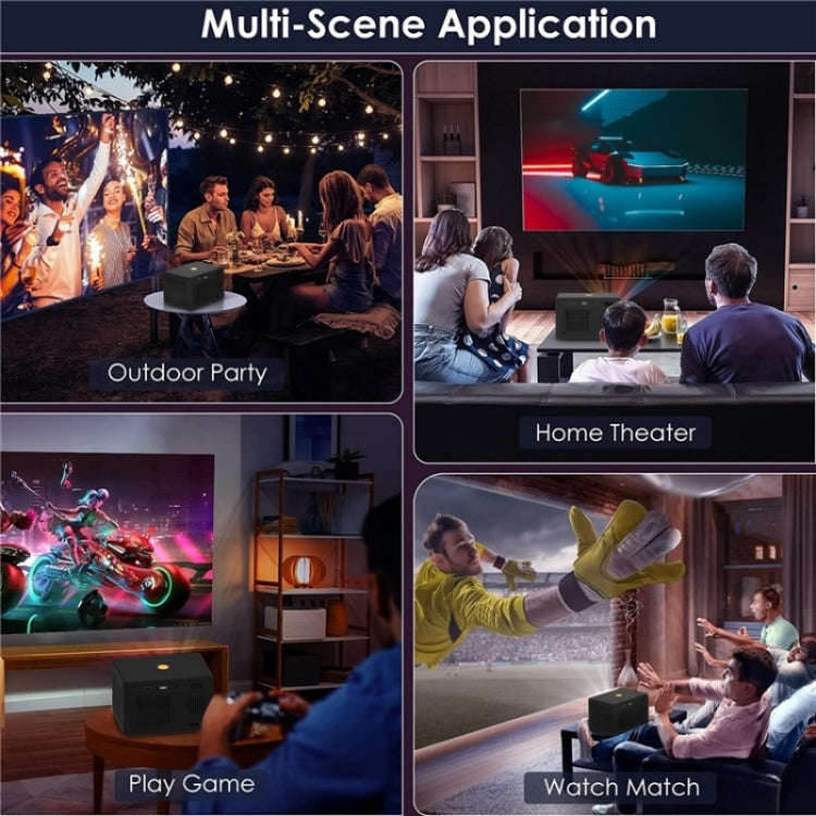 Y7 Portable HD Projector Media Player(AU Plug)