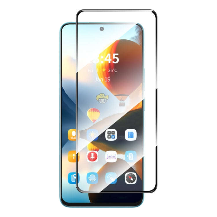 For Google Pixel 9 Pro XL ENKAY Hat-Prince Full Glue High Aluminum-silicon Tempered Glass Film