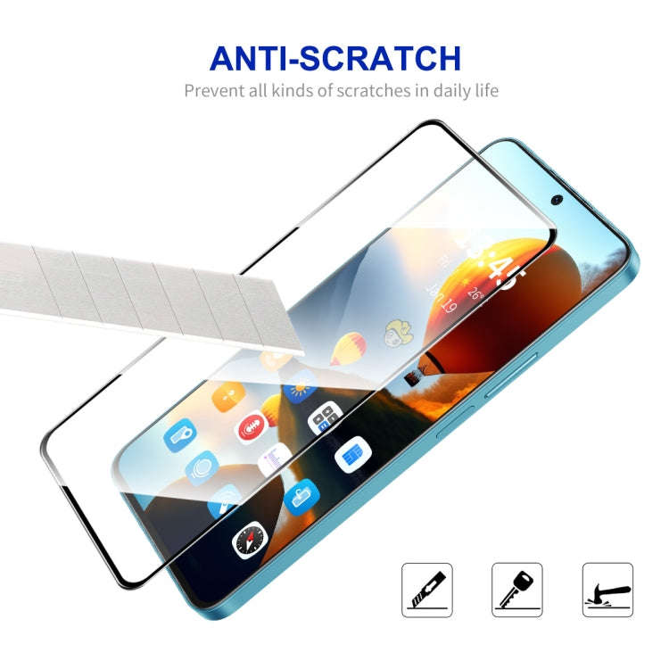 For Google Pixel 9 Pro XL 2pcs ENKAY Hat-Prince Full Glue High Aluminum-silicon Tempered Glass Film