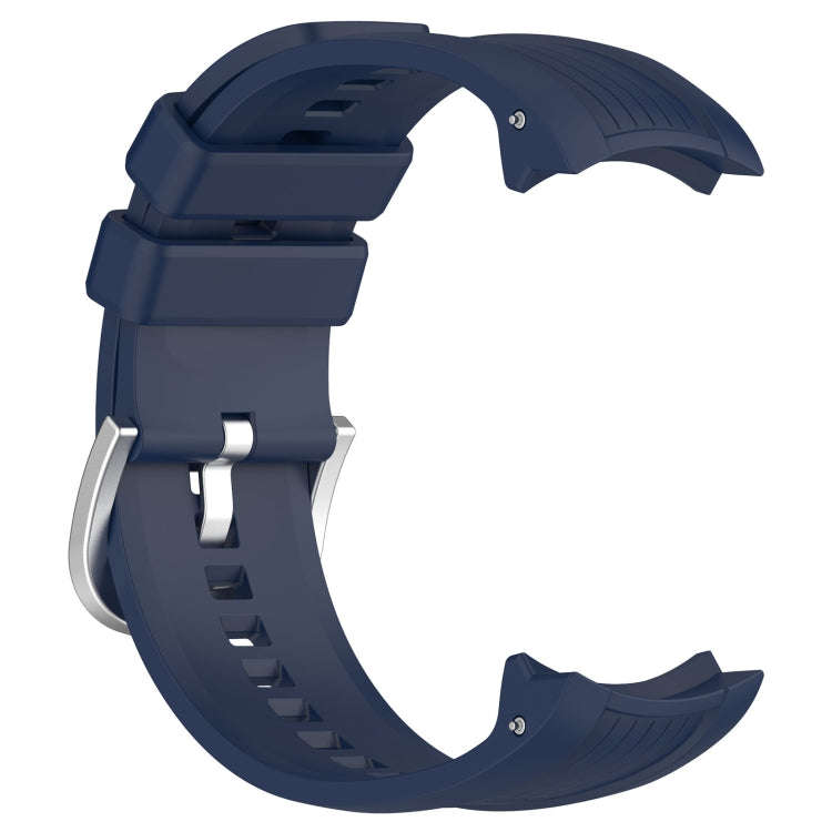 For Amazfit Balance A2286 Vertical Texture Silicone Watch Band(Midnight)