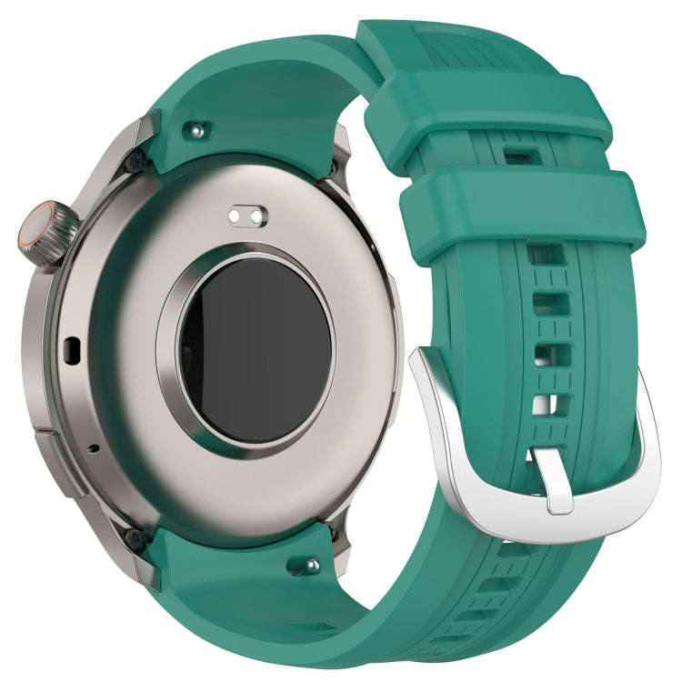 For Amazfit Balance A2286 Vertical Texture Silicone Watch Band(Green)
