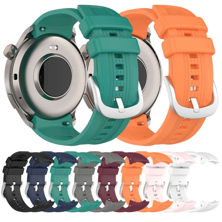 For Amazfit Balance A2286 Vertical Texture Silicone Watch Band(Green)