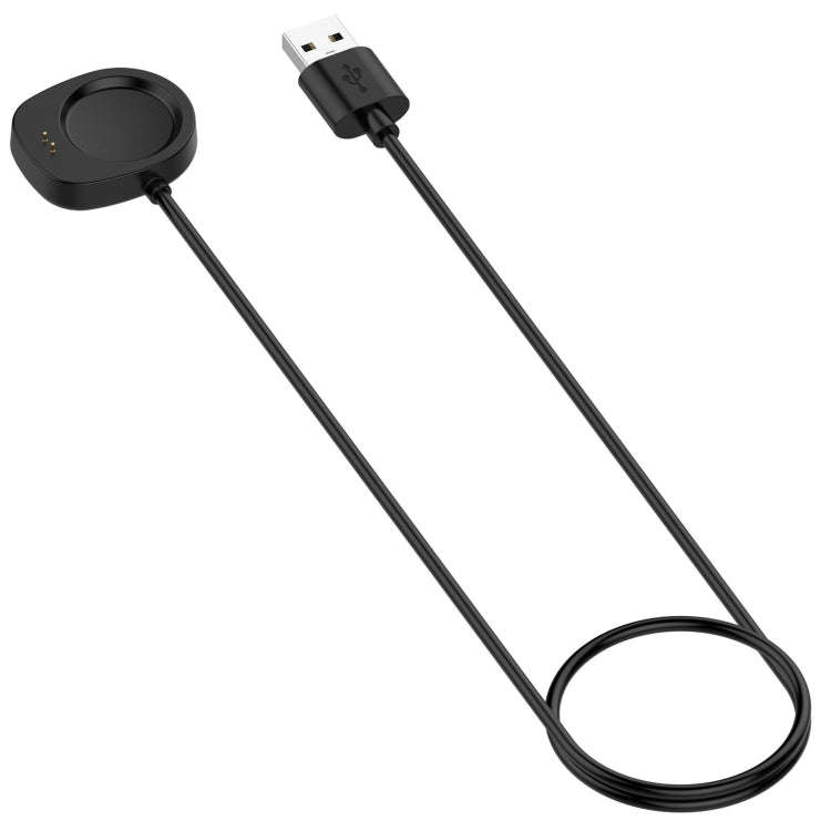 For Amazfit Balance A2286 Smart Watch Magnetic Suction Charging Wire Charger(Black)
