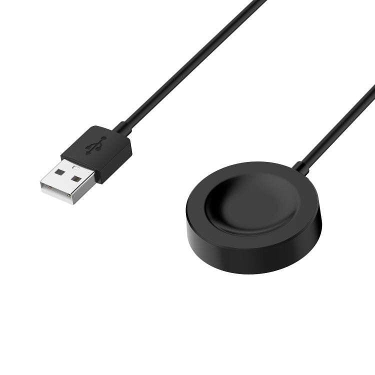 For Huawei Watch GT 4 46mm Smart Watch Magnetic Suction Integrated Charging Cable, Length: 1m(Black)