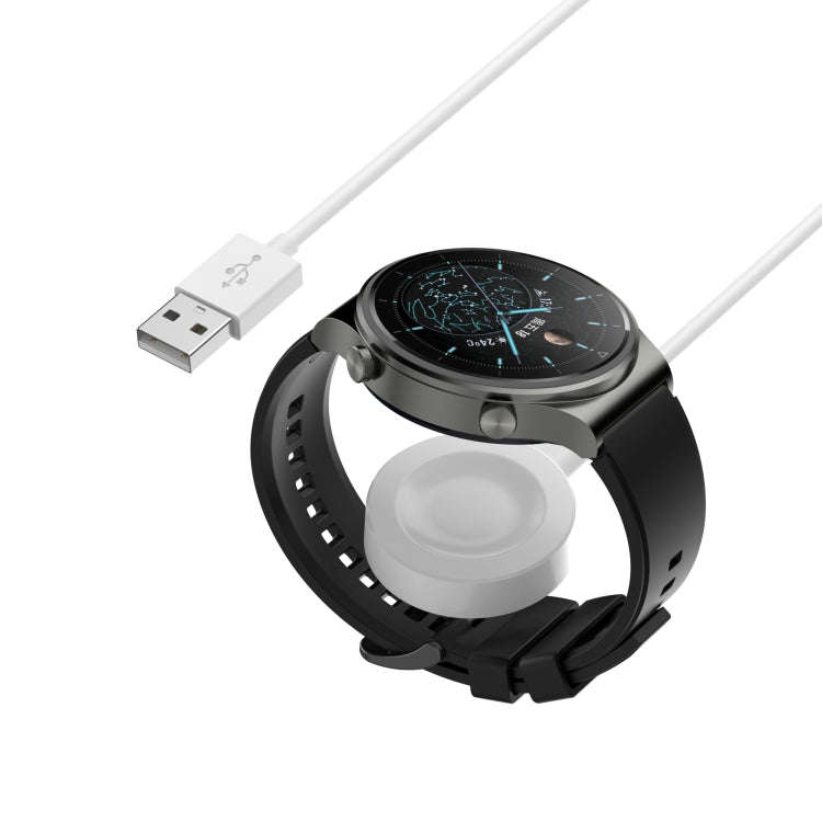 For Huawei Watch GT 4 41mm Smart Watch Magnetic Suction Split Charging Cable, Length: 1m(White)