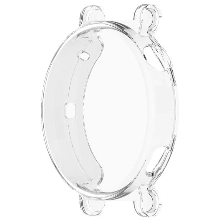 For Huawei Watch GT4 41mm Full Coverage TPU Electroplated Watch Protective Case(Transparent White)