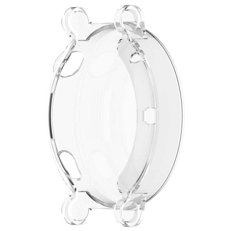 For Huawei Watch GT4 41mm Full Coverage TPU Electroplated Watch Protective Case(Transparent White)