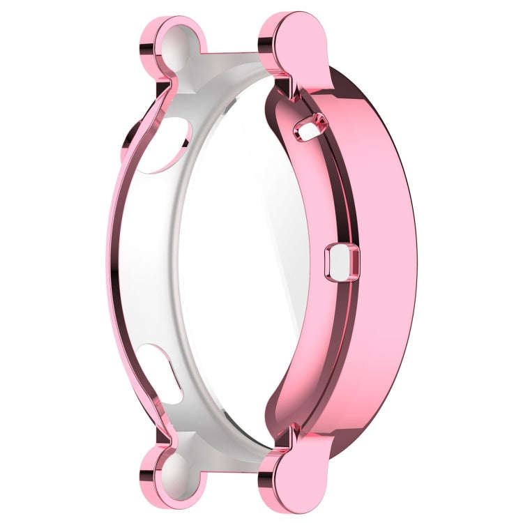 For Huawei Watch GT4 41mm Full Coverage TPU Electroplated Watch Protective Case(Pink)
