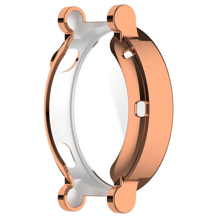 For Huawei Watch GT4 41mm Full Coverage TPU Electroplated Watch Protective Case(Rose Gold)