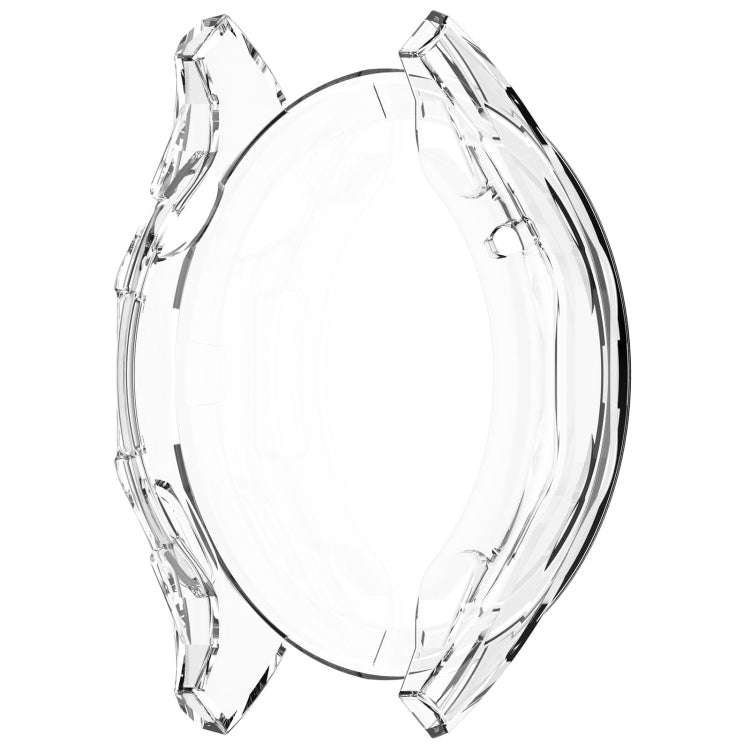 For Huawei Watch GT4 46mm Full Coverage TPU Electroplated Watch Protective Case(Transparent White)