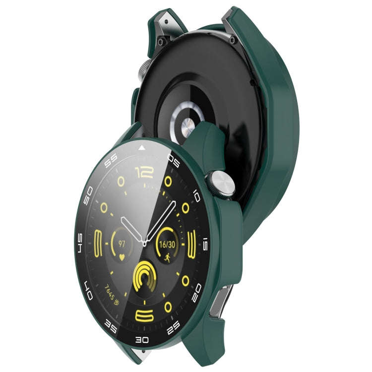 For Huawei Watch GT 4 46mm PC + Tempered Glass Integrated Watch Protective Case with Graduated Di...