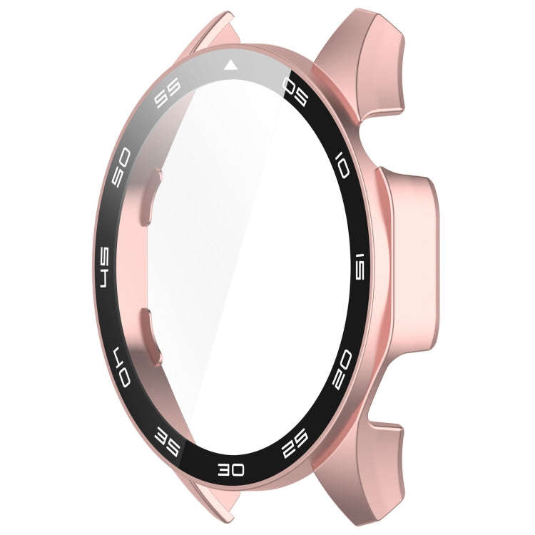 For Huawei Watch GT 4 46mm PC + Tempered Glass Integrated Watch Protective Case with Graduated Di...