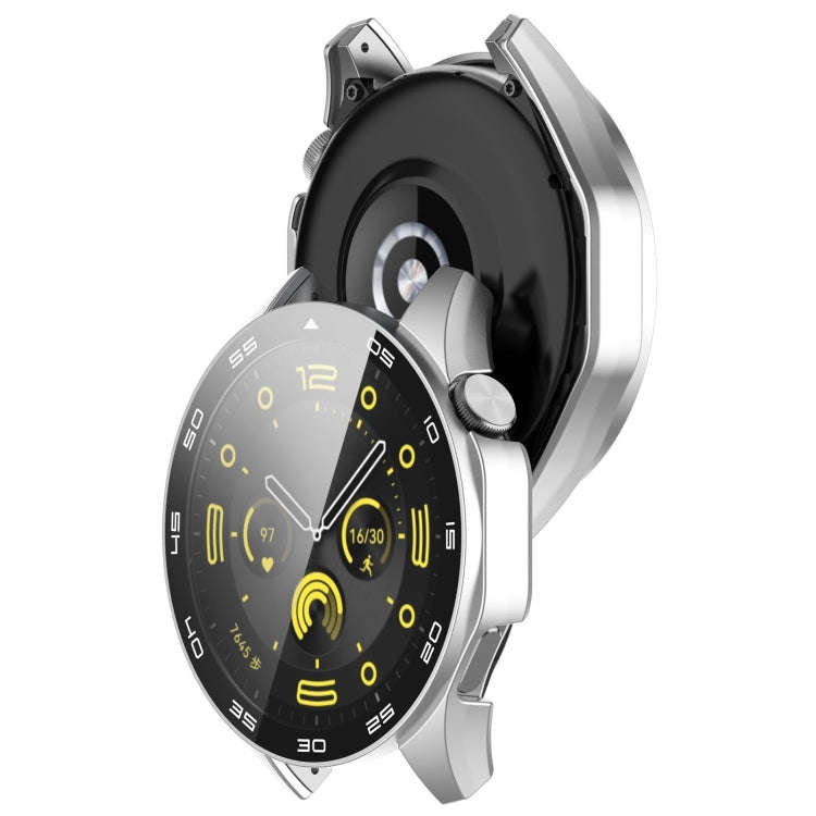 For Huawei Watch GT 4 46mm PC + Tempered Glass Integrated Watch Protective Case with Graduated Di...