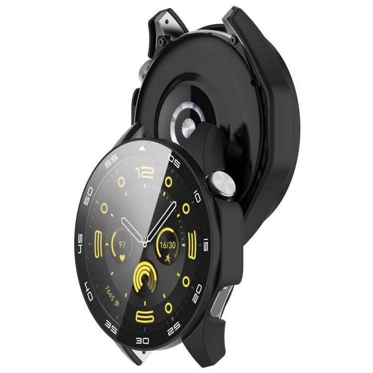 For Huawei Watch GT 4 46mm PC + Tempered Glass Integrated Watch Protective Case with Graduated Di...
