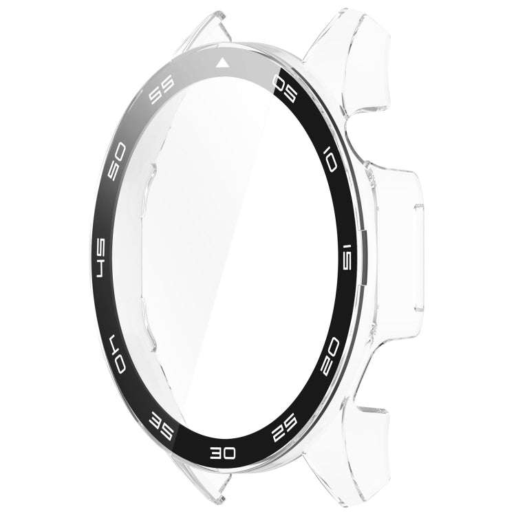 For Huawei Watch GT 4 46mm PC + Tempered Glass Integrated Watch Protective Case with Graduated Di...
