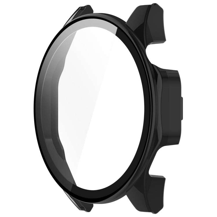 For Huawei Watch GT4 46mm PC+Tempered Glass Integrated Smart Watch Case(Black)