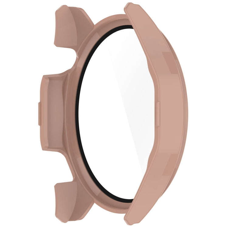 For Huawei Watch GT4 46mm PC+Tempered Glass Integrated Smart Watch Case(Pink)
