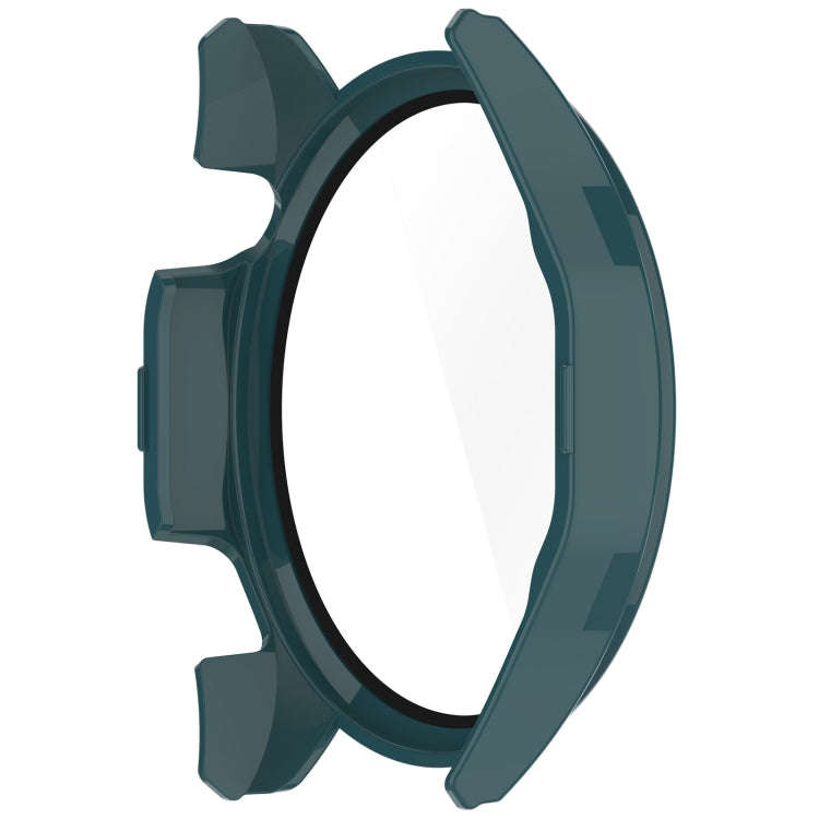 For Huawei Watch GT4 46mm PC+Tempered Glass Integrated Smart Watch Case(Green)