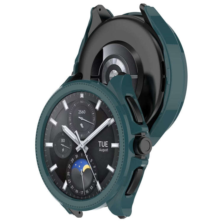 For Xiaomi Watch 2 Pro PC is Carved out Smart Watch Case(Green)