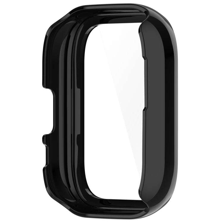 For Amazfit Aactive PC Integrated Tempered Glass Watch Case(Black)