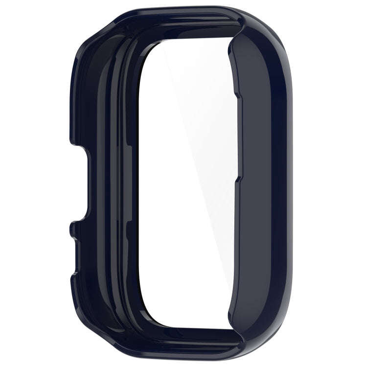 For Amazfit Aactive PC Integrated Tempered Glass Watch Case(Blue)