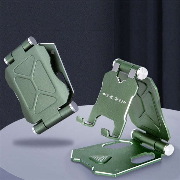 G52 Adjustable Bracket Small Size Folding Desktop Mobile Phone Holder(Red)