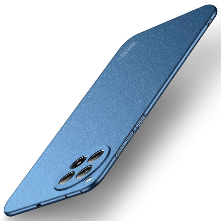 For OnePlus Ace 3 Pro MOFI Fandun Series Frosted PC Ultra-thin All-inclusive Phone Case(Blue)