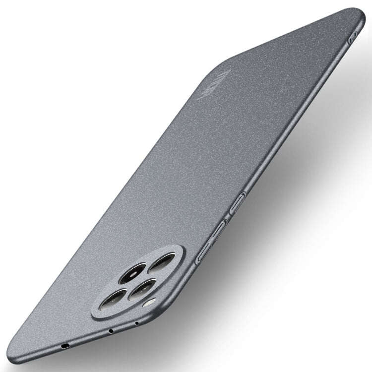 For OnePlus Ace 3 Pro MOFI Fandun Series Frosted PC Ultra-thin All-inclusive Phone Case(Gray)